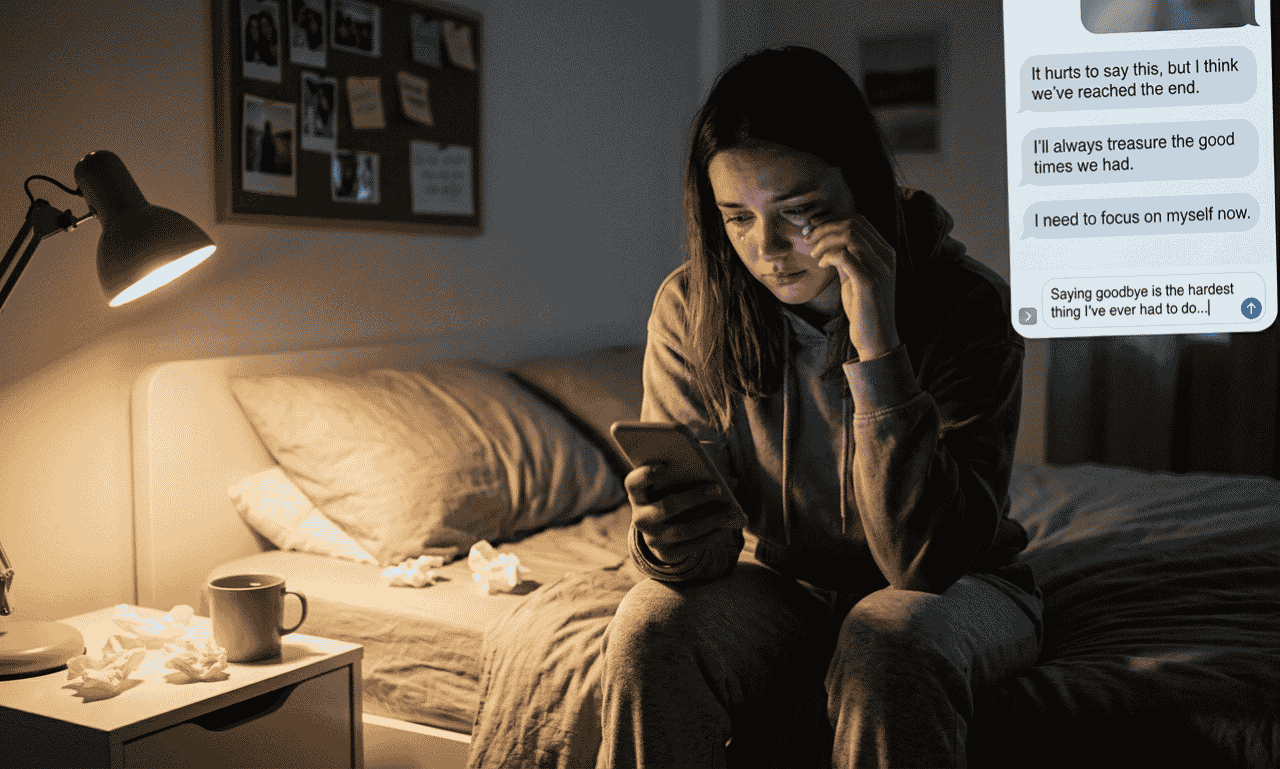 Heartbreaking Relationship Goodbye Messages for Him