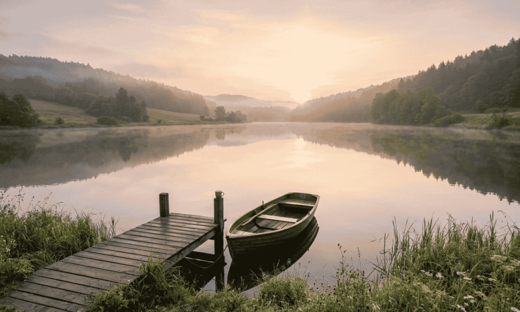 Beautiful Wednesday blessings image with inspiring message and peaceful background