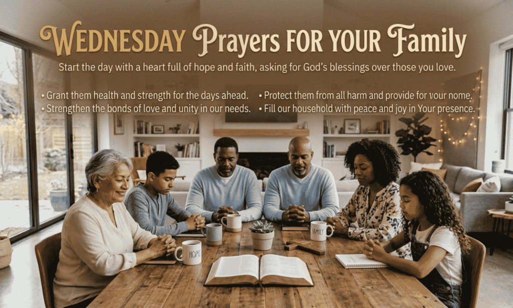 Wednesday morning blessings and prayers