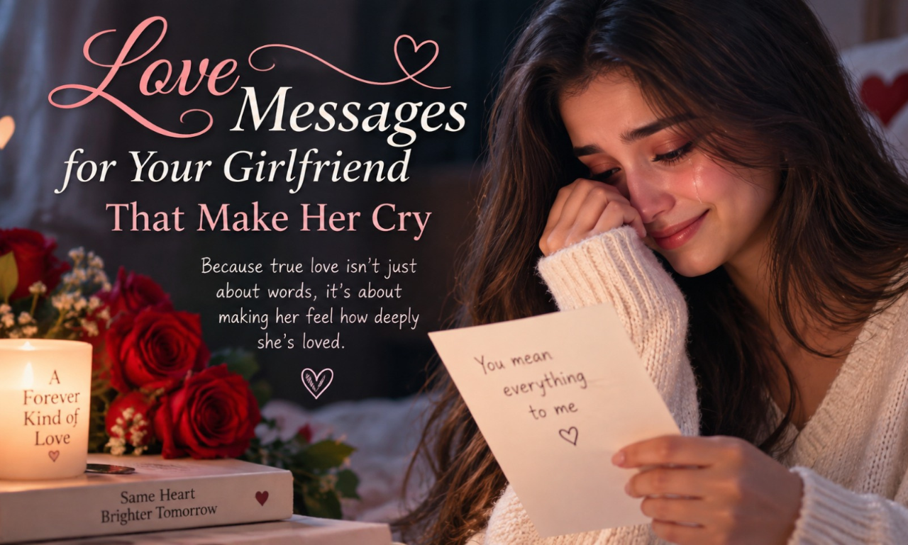 Heart touching love messages for girlfriend