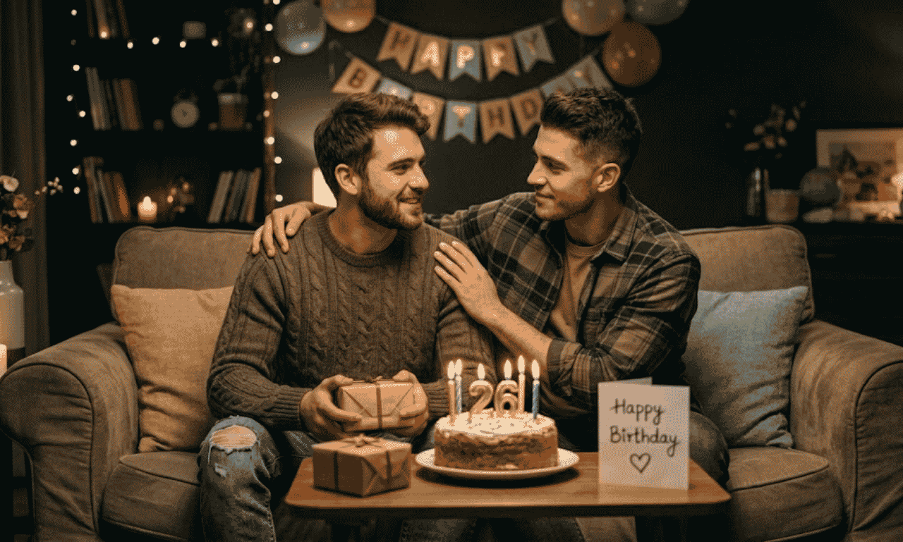 Emotional heart touching birthday wishes for best friend during a heartfelt birthday celebration with cake and gifts